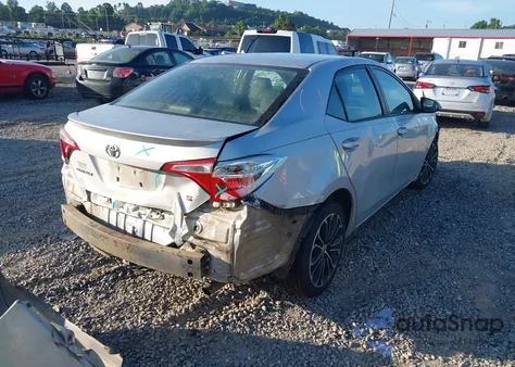 2014 Toyota Corolla S Plus из США, поврежденный, VIN 2T1BURHEXEC038902